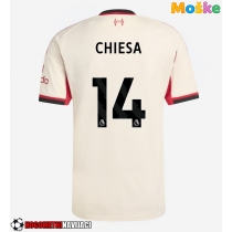 Moške Nogometnih dresov Liverpool Federico Chiesa #14 Gostujoči 2025-26 Kratki rokavi